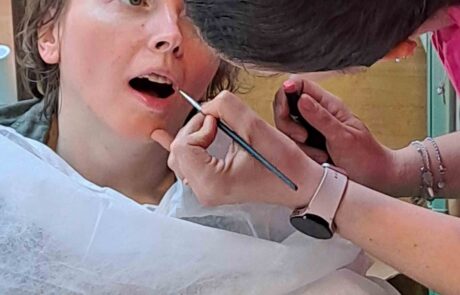 Make-up Therapy per gli ospiti del Trifoglio